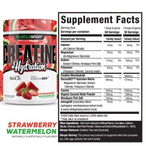 Creatine + Hydration