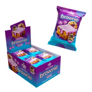Blueberry Cobbler Brownie Alpha Prime Bites