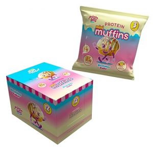 Birthday Cake Alpha Prime Mini Muffins